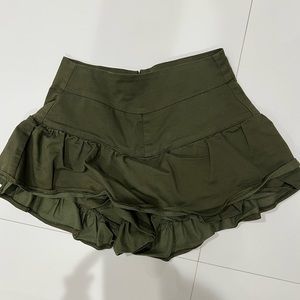 AC RENDON olive green shorts girls